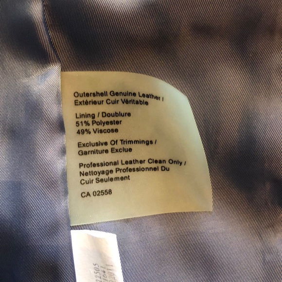 Danier leather jacket - Picture 7 of 14